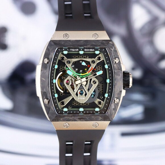 Tsar Bomba Neutron ’Phantom’, Skeleton Dial, Limited Edition to 500 Pieces - Picture 8 of 11